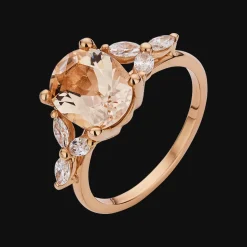 Gatsby Gala Ring 18kt Rose goud Morganiet AP S 014